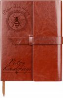 Notatnik A5 notes skórzany PERSONALIZOWANY GRAWER prezent dla pszczelarza