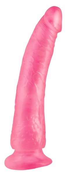Basix Rubber Works Slim Dildo 17,8 cm PINK zdjęcie 2