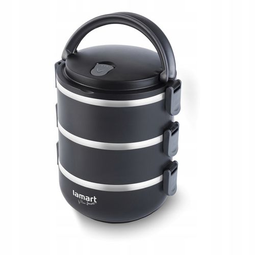 Termos obiadowy Lamart LT6023 1,8l czarny na Arena.pl