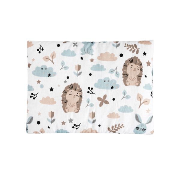 KOKON DLA NIEMOWLĄT BAWEŁNIANY ZESTAW 4 ELEMNTY JEŻ zdjęcie 14