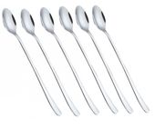 łyżeczka koktajlowa 6 szt. do latte kh-1340 połysk