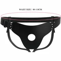 pretty love love spell - regulowany pasek do uprzęży, czarny, uniwersalny