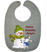 Śliniaczek Bawełniany Nasze Wspólne Święta