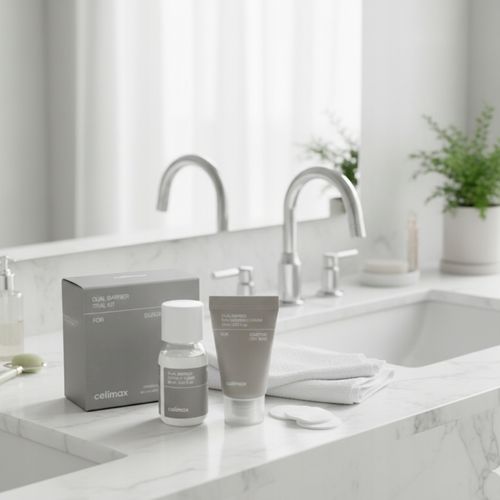 Krem i Tonik zestaw dla skóry Suchej Nawilża Celimax Dual Barrier 20ml10ml na Arena.pl