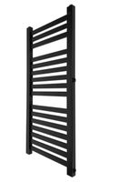 GRZEJNIK ŁAZIENKOWY SANNAR CZARNY 95X43CM CO