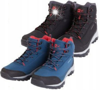 BUTY MĘSKIE HI MOUNTAIN RAVEN 42 WODOODPORNE TREKKINGOWE GÓRSKIE