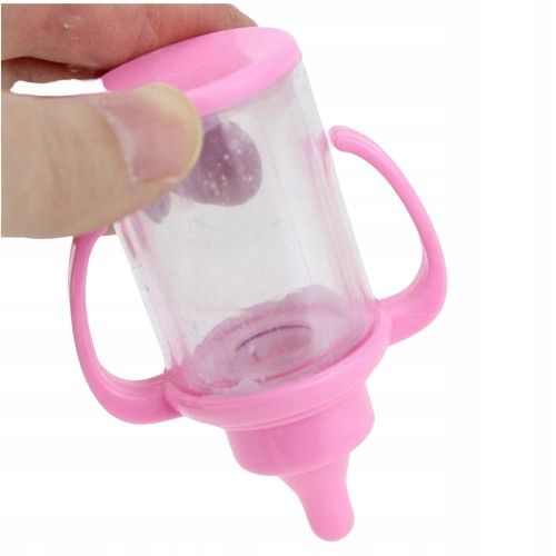 Lalka Pola Bobas Niemowlak ZESTAW Z AKCESORIAMI smoczek pampersy butelki na Arena.pl