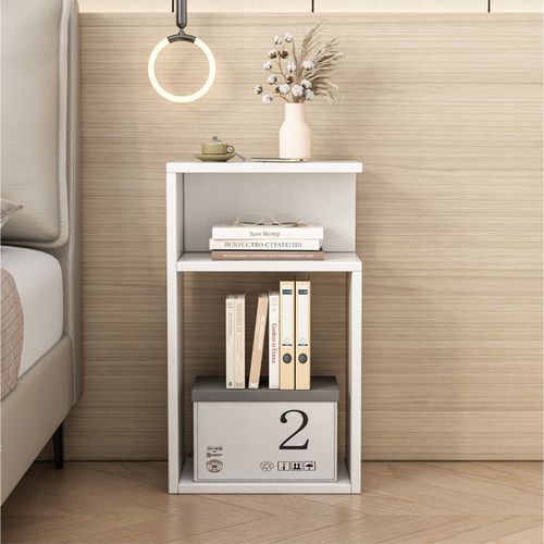 SZAFKA NOCNA STOLIK PRAWA/LEWA BIAŁA DO SYPIALNI SALONU NOWOCZESNA LOFT na Arena.pl