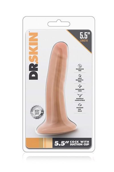 Dr. Skin 5.5Inch Cock With Suction Cup zdjęcie 1