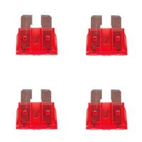 4x 10A samochodowy bezpiecznik nożowy płytkowy 19mm standard ATO ATC