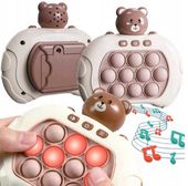 GRA POP IT POPIT ELEKTRYCZNA GRA ANTYSTRESOWA ZRĘCZNOŚCIOWA MIŚ