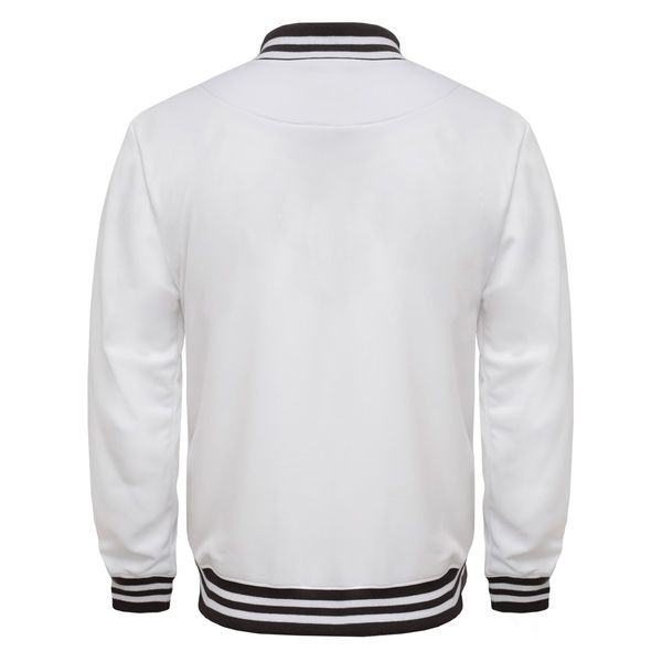 Bluza bejsbolówka Menton biała Rozmiar - M zdjęcie 2