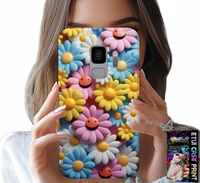 ETUI DO SAMSUNG GALAXY S9 - KOLOROWE KWIATKI, STOKROTKI FUTERAŁ CASE