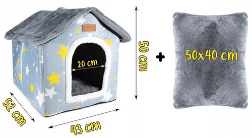 DOMEK DLA KOTA PSA LEGOWISKO BUDA LEGOWISKO POSŁANIE KOJEC PODUSZKA KANAPA na Arena.pl
