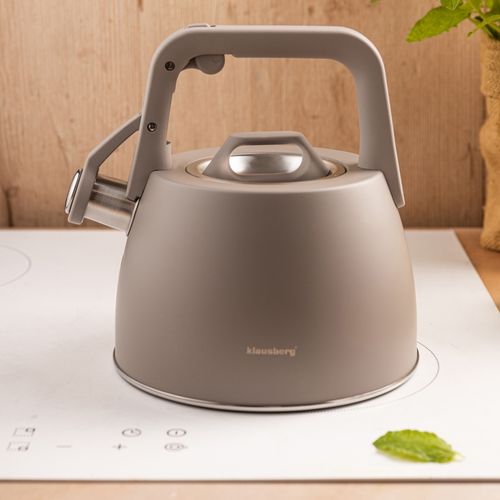 czajnik stalowy z gwizdkiem 2,5l klausberg kb-7916 na Arena.pl