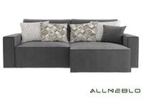 Głęboki narożnik modułowy rozkładany SENS z szwem zewnętrznym