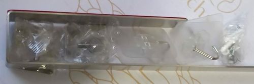 Wieszak Na Ręczniki 37 Cm, 4 Haczyki, 2 Wieszaczki na Arena.pl