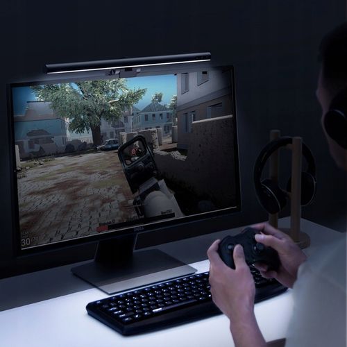 Baseus ergonomiczna dotykowa regulowana lampka wisząca LED na monitor USB-C na Arena.pl