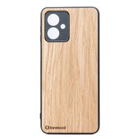 drewniane etui bewood do motorola g54 5g dąb