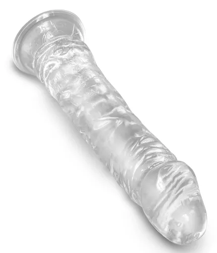 pipedream king cock clear 20 cm - przezroczysty model z przyssawką na Arena.pl