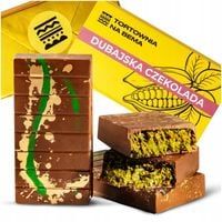 Czekolada Dubajska z Pistacjami Dubai Kadayif Oryginalna Viral PREZENT