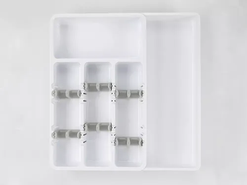 Wkład do szuflady na sztućce organizer rozsuwany na Arena.pl