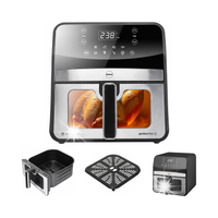 FRYTKOWNICA BEZTŁUSZCZOWA FRYTOWNICA 1800W 6,5L AIR FRYER ELDOM FR50