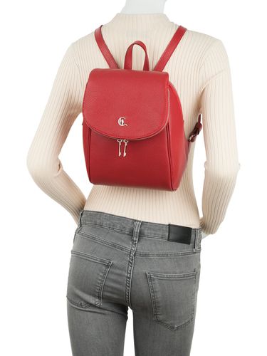 Mały plecak Canaletto z groszkowanej skóry licowej – elegancja i funkcjonalność PD455s92 na Arena.pl