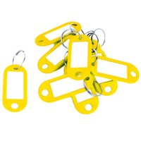 ZAWIESZKA DO KLUCZY LEVIATAN 10SZT ŻÓŁTA