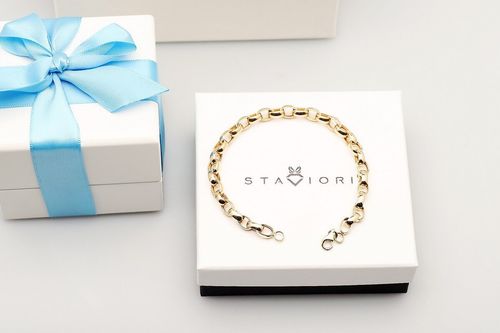 Emaga Złota bransoleta BZX6233 na Arena.pl