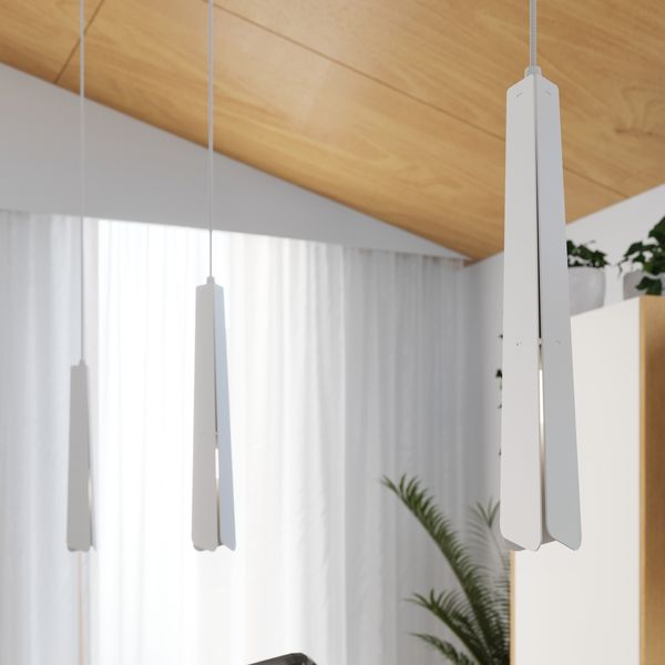 Lampa wisząca PRYSM 3P biała zdjęcie 14