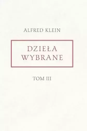 Dzieła wybrane. Tom 3 zdjęcie 1