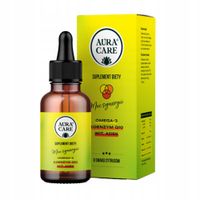 Aura Care Moc Synergii Omega-3, ADEK, Koenzym Q10 Kwasy Omega-3 | 50ml