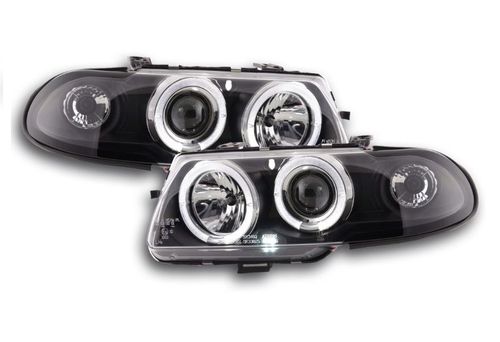 LAMPY REFLEKTORY OPEL ASTRA 1 F OD 1991 DO 1994 Roku  ANGEL EYES RINGI LED na Arena.pl