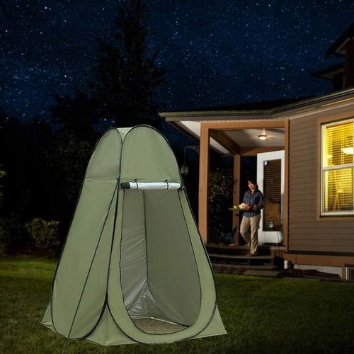 PRZEBIERALNIA PRZENOŚNA NAMIOT PLAŻOWY KEMPINGOWY NA PRYSZNIC TOALETA WC na Arena.pl