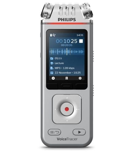 Dyktafon cyfrowy PHILIPS DVT4115 Szary na Arena.pl