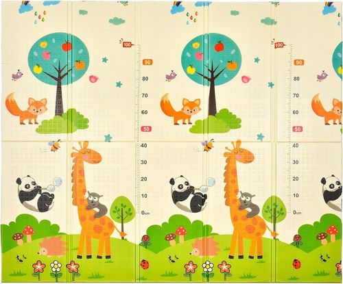 PIANKOWA DWUSTRONNA MATA EDUKACYJNA DO NAUKI XPE CYFRY LITERY 200x180cm na Arena.pl