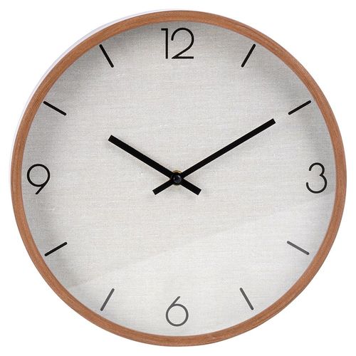 Zegar ścienny brązowy 29,5 cm na Arena.pl