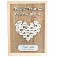PREZENT PODZIĘKOWANIA DLA BABCI I DZIADKA RAMKA ORBAZ UPOMINEK DLA DZIADKÓW