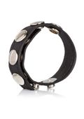 Colt Leather C/B Strap 5-Snap Black