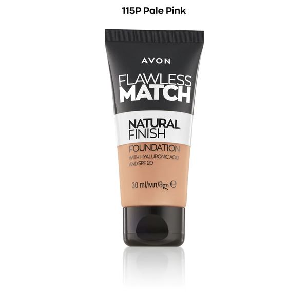 Avon Flawless M Podkład w płynie - 115P Pale Pink zdjęcie 3