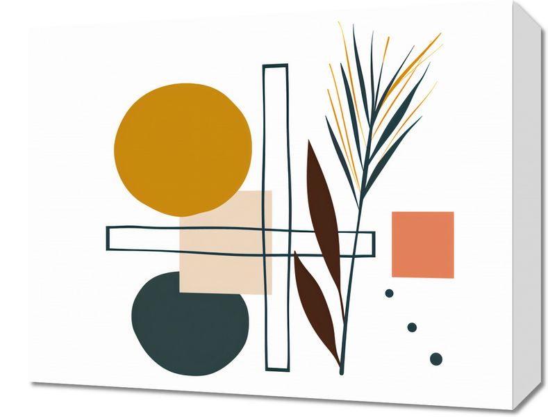 Obraz 50x40cm Ogród Symetryczny zdjęcie 1