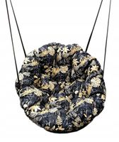 PODUSZKA BOCIANIE GNIAZDO (CZARNO-ZŁOTE PALMY)(25)