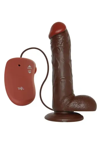 Wibrator-REALISTIC VIBRATOR REAL RAPTURE BROWN 10" na Arena.pl