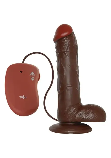 Wibrator-REALISTIC VIBRATOR REAL RAPTURE BROWN 10" zdjęcie 2