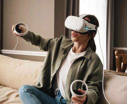 JSAUX CD0044 kabel 5M do Meta Oculus Quest 3 2 1 Pro USB-C kątowy USB-A na Arena.pl