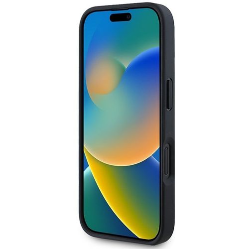 AMG AMHCP16SGSEBK iPhone 16 6.1" czarny/black hardcase Leather Debossed na Arena.pl