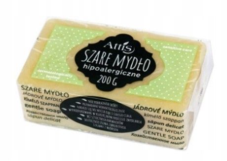 Mydło Szare Naturalne HIPOALERGICZNE ATTIS Skóra Wrażliwa 200g x10 na Arena.pl