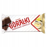 Góralki smak wanilii Ciemny wafelek z nadzieniem mlecznym 42 g