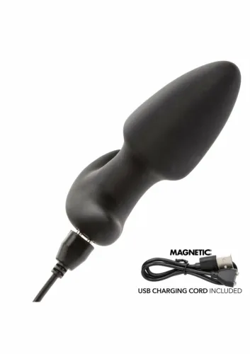 rock bottom thrusting and vibrating probe silikonowy ipx7 czarny na Arena.pl